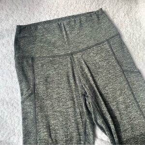 Aerie gray heathered chill play move pocket leggings high waisted size small